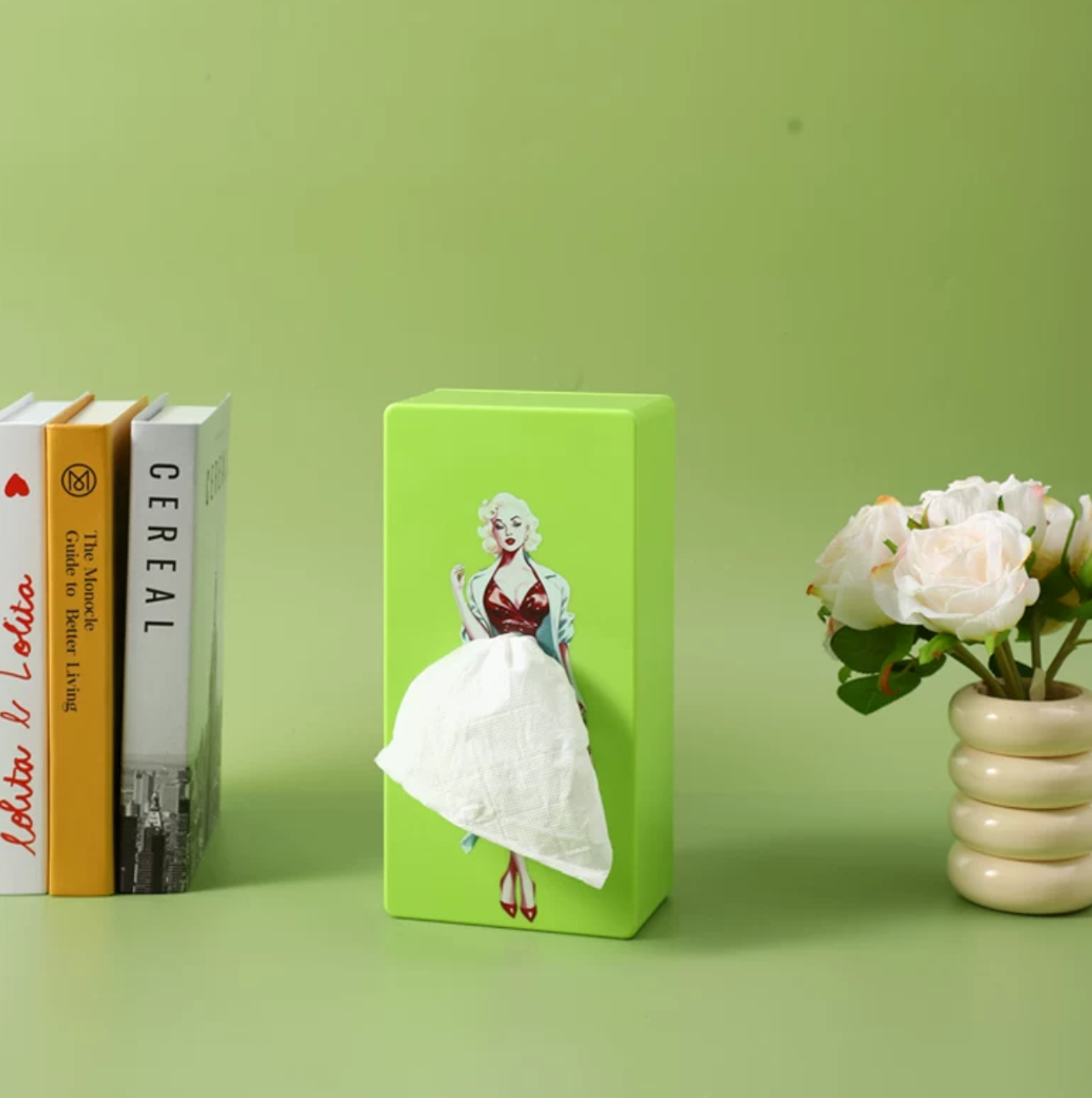 Long Skirt Tissue Box