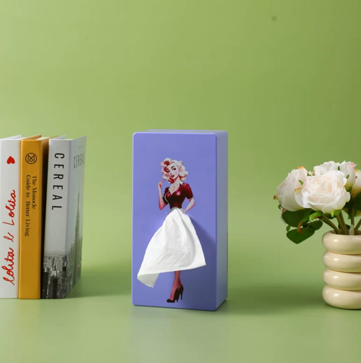 Long Skirt Tissue Box