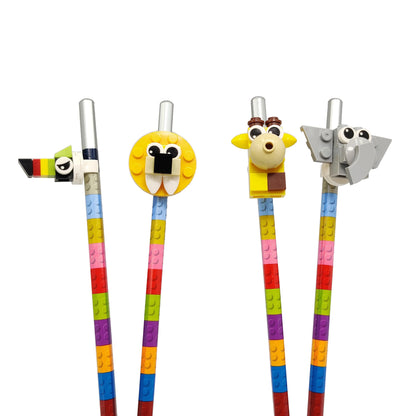 UP TOP Lego DIY Puzzle Pencil Set (Pack of 1)