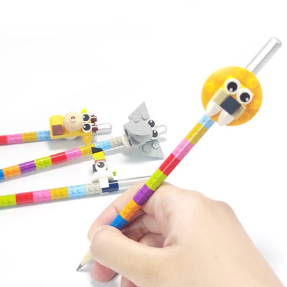 UP TOP Lego DIY Puzzle Pencil Set (Pack of 1)