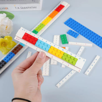 UP TOP DIY Lego Ruler Set (Pack of 1)