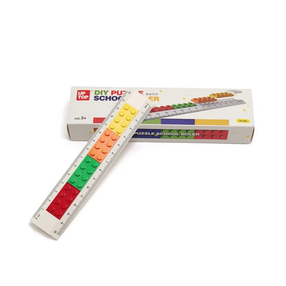 UP TOP DIY Lego Ruler Set (Pack of 1)