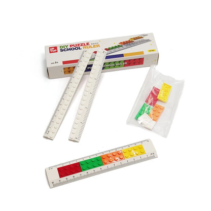 UP TOP DIY Lego Ruler Set (Pack of 1)