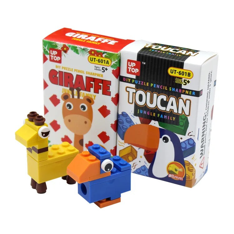 UP TOP Lego Theme DIY Sharpeners - Animals