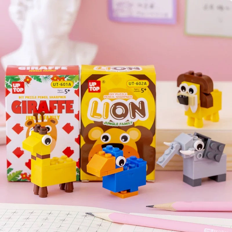 UP TOP Lego Theme DIY Sharpeners - Animals