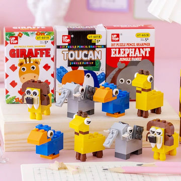 UP TOP Lego Theme DIY Sharpeners - Animals