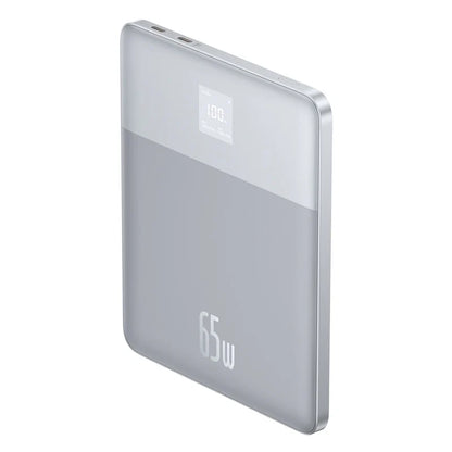 Baseus Blade2 Fast-Charging Power Bank with Digital Display Intelligent Edition 12000mAh 65W(with Baseus Mini White Series Fast-Charging Cable Type-C to Type-C 100W (20V/5A) 50cm Black)
