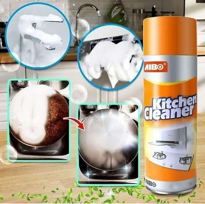 Water Based 500ml Magic Kitchen Foam Spray Cleaner Non-toxic Non Flammable The Spray Penetrates & Removes Stubborn Grease Or Stains Effortlessly