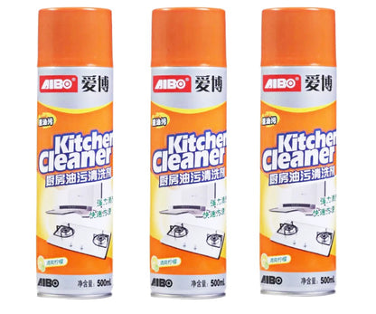 Water Based 500ml Magic Kitchen Foam Spray Cleaner Non-toxic Non Flammable The Spray Penetrates & Removes Stubborn Grease Or Stains Effortlessly