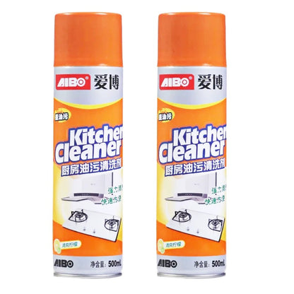 Water Based 500ml Magic Kitchen Foam Spray Cleaner Non-toxic Non Flammable The Spray Penetrates & Removes Stubborn Grease Or Stains Effortlessly