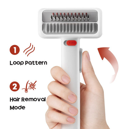 2-in-1 Self-Detangling Comb - Detangling Brush for Cats and Dogs