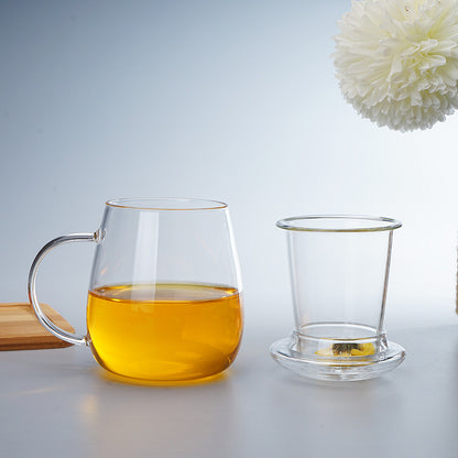 Borosilicate Glass Infuser Cup Set