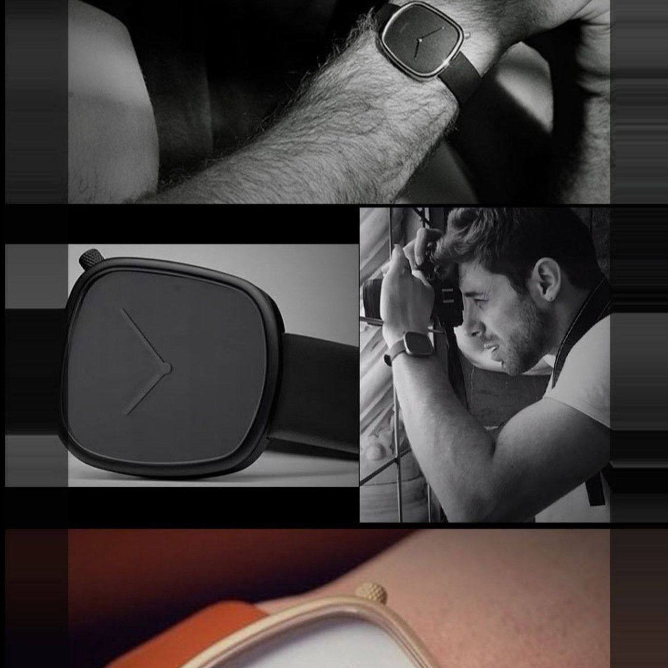 TOMI T-077 Unisex Casual Quartz Wrist Watch