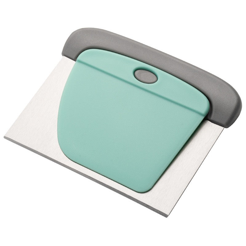 DoughMate™ Dough scraper and cutter that makes dough handling smooth, quick, and mess-free