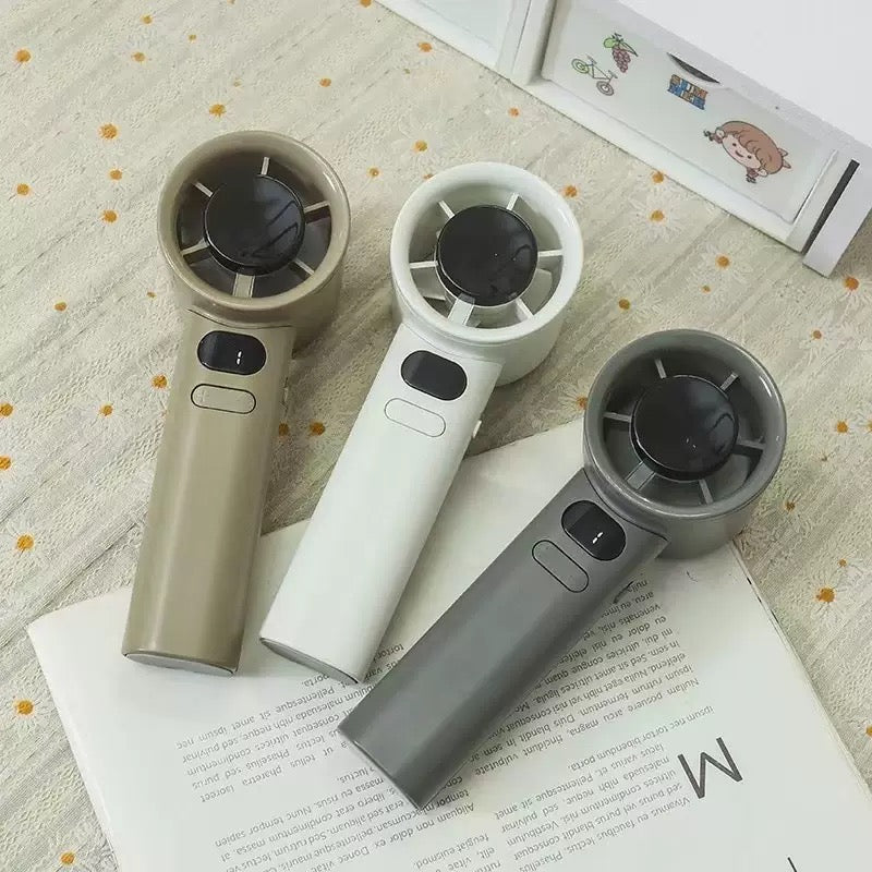 High Speed  Handheld Portable Mini Rechargeable Travel Fan