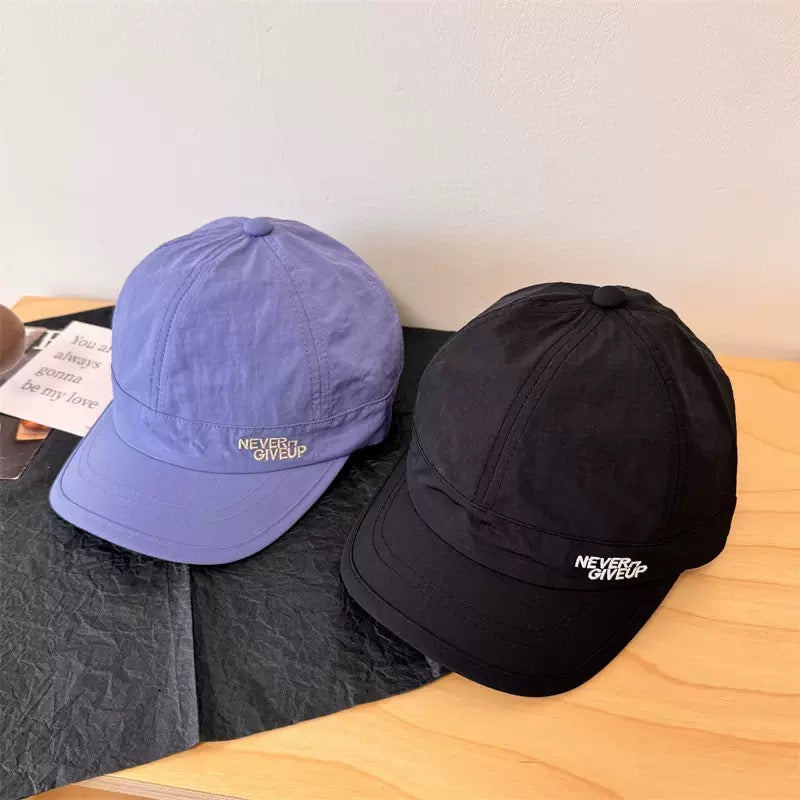 Never Give up Baseball Cap Casual wear 56-58cm