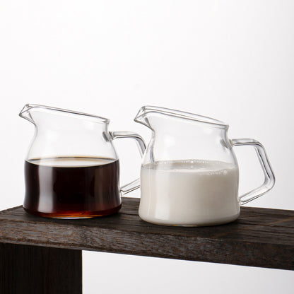 Mini Glass Milk, Tea & Coffee Decanter with Ergonomic Handle- 100ml