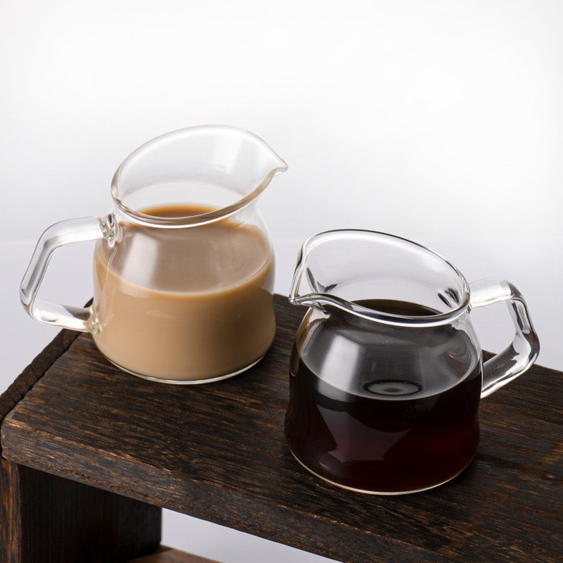 Mini Glass Milk, Tea & Coffee Decanter with Ergonomic Handle- 100ml
