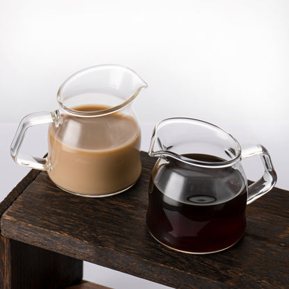 Mini Glass Milk, Tea & Coffee Decanter with Ergonomic Handle- 100ml