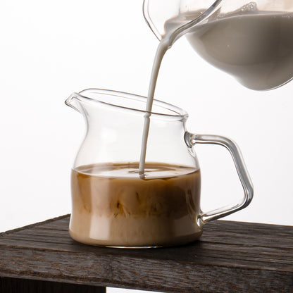 Mini Glass Milk, Tea & Coffee Decanter with Ergonomic Handle- 100ml