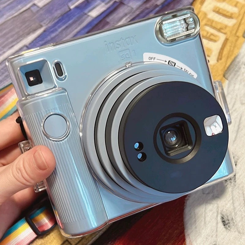 Protective Clear Case for Fujifilm Instax Square SQ1 Instant Film Camera