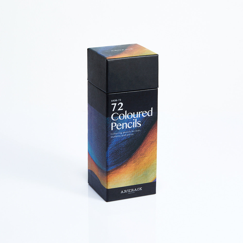 ARTTRACK Premium 72 Color Professional Colored Pencil Set