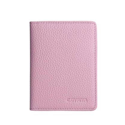 CardNest™ Unisex Slim Leather Card Wallet  | Compact Minimalist Multi-Card Holder | Soft Flexible Pocket Wallet