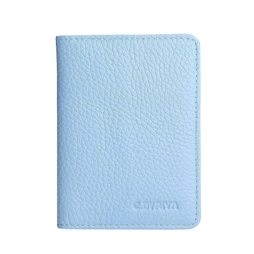 CardNest™ Unisex Slim Leather Card Wallet  | Compact Minimalist Multi-Card Holder | Soft Flexible Pocket Wallet