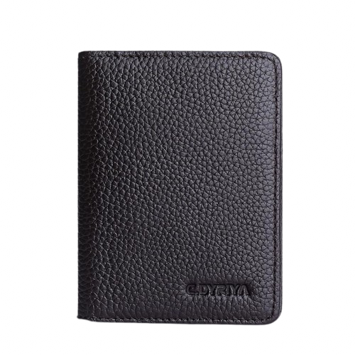 CardNest™ Unisex Slim Leather Card Wallet  | Compact Minimalist Multi-Card Holder | Soft Flexible Pocket Wallet