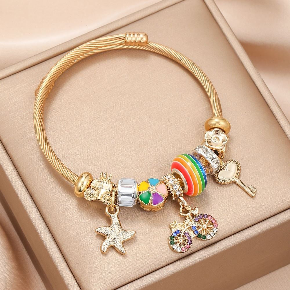 Vibrant Charm Bracelet