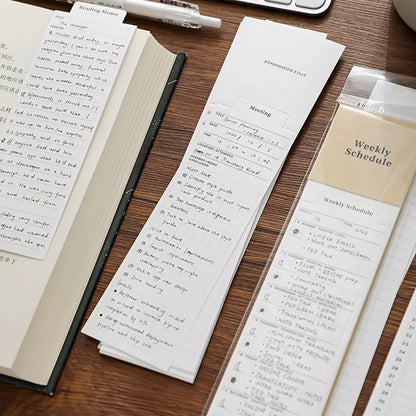 Bookmark Style Planner (Pack of 24)