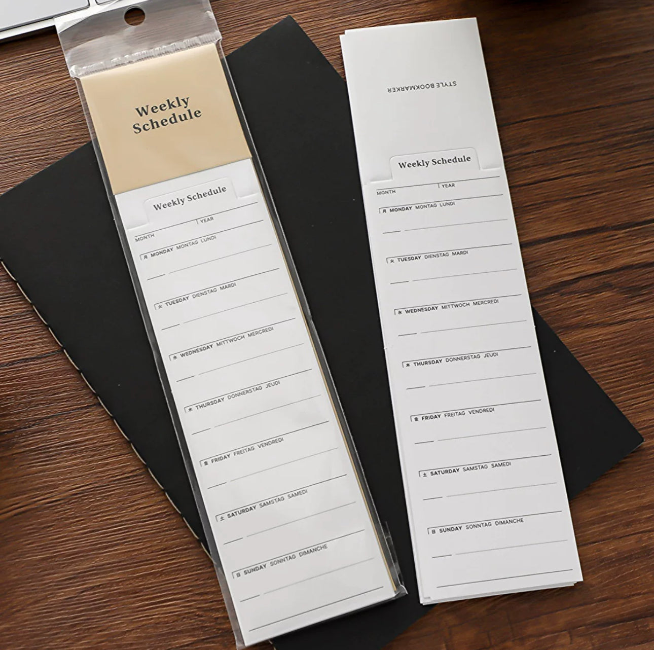 Bookmark Style Planner (Pack of 24)
