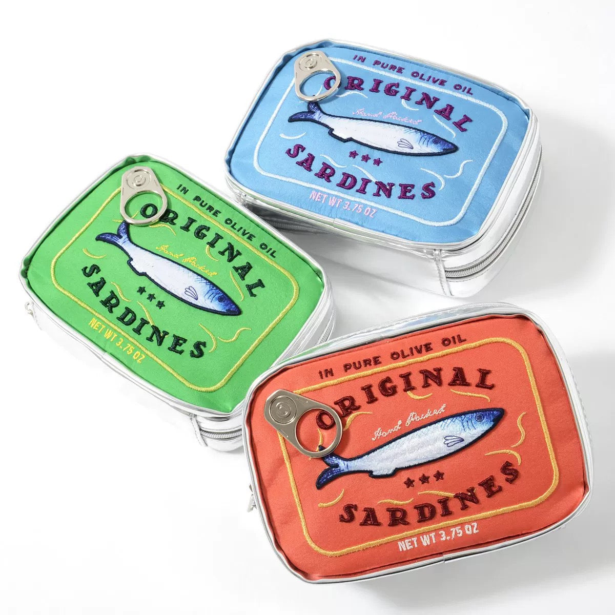 Sardines Makeup Organiser Travel Case