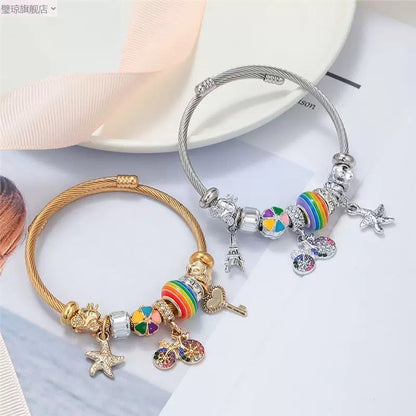 Vibrant Charm Bracelet