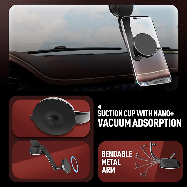 Strong  Magnet Flexible Car Mobile Phone Holder