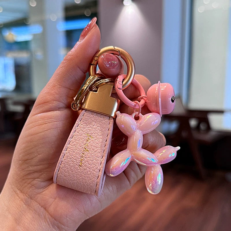 Balloon Dog Bag Charm