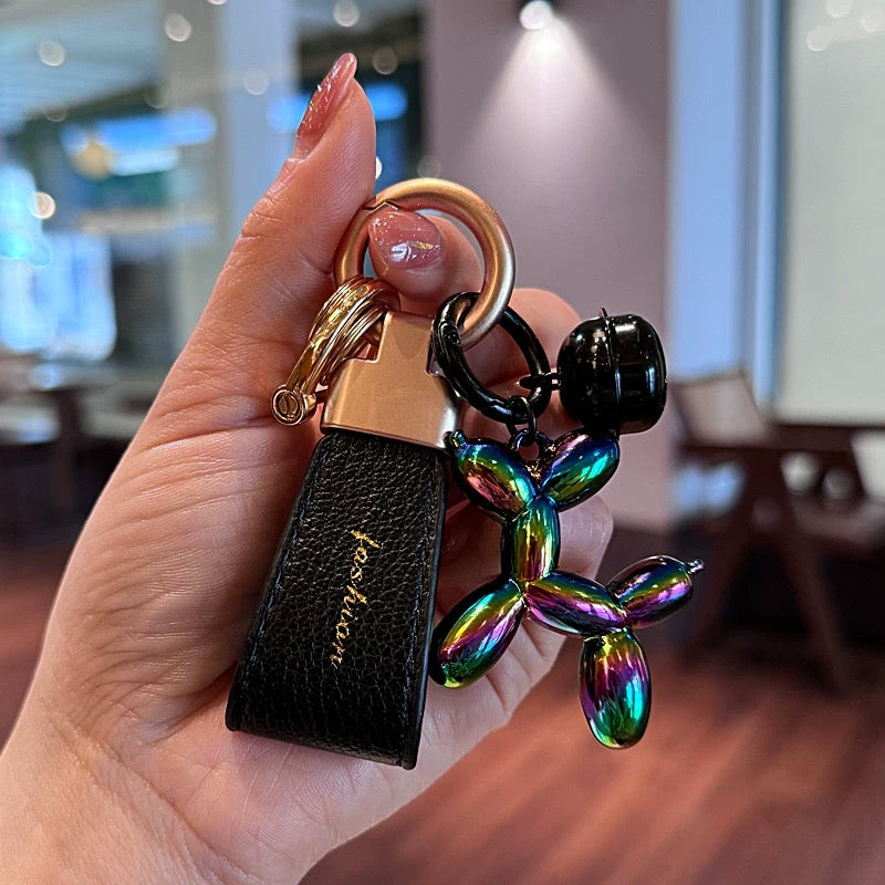 Balloon Dog Bag Charm