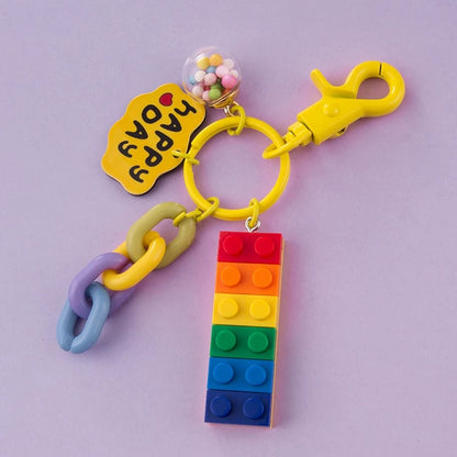 Happy Day Keyring