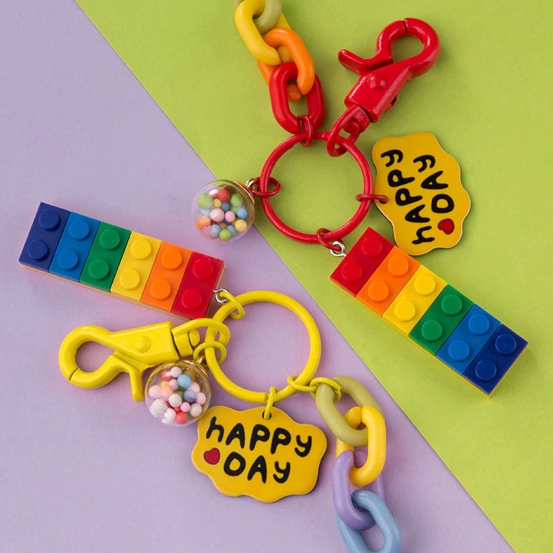 Happy Day Keyring