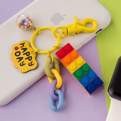 Happy Day Keyring