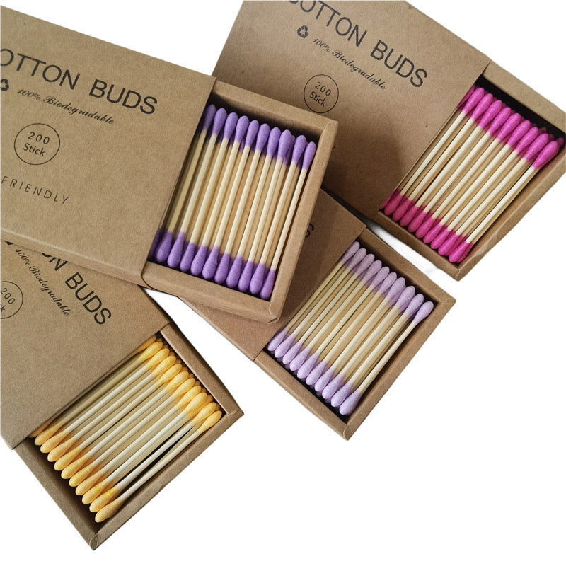 Premium Cotton Buds 100% Bio Degradable (Pack of 200)