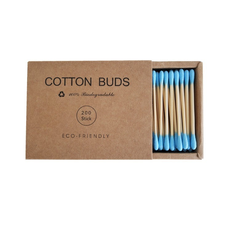 Premium Cotton Buds 100% Bio Degradable (Pack of 200)