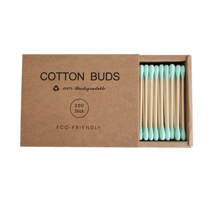 Premium Cotton Buds 100% Bio Degradable (Pack of 200)