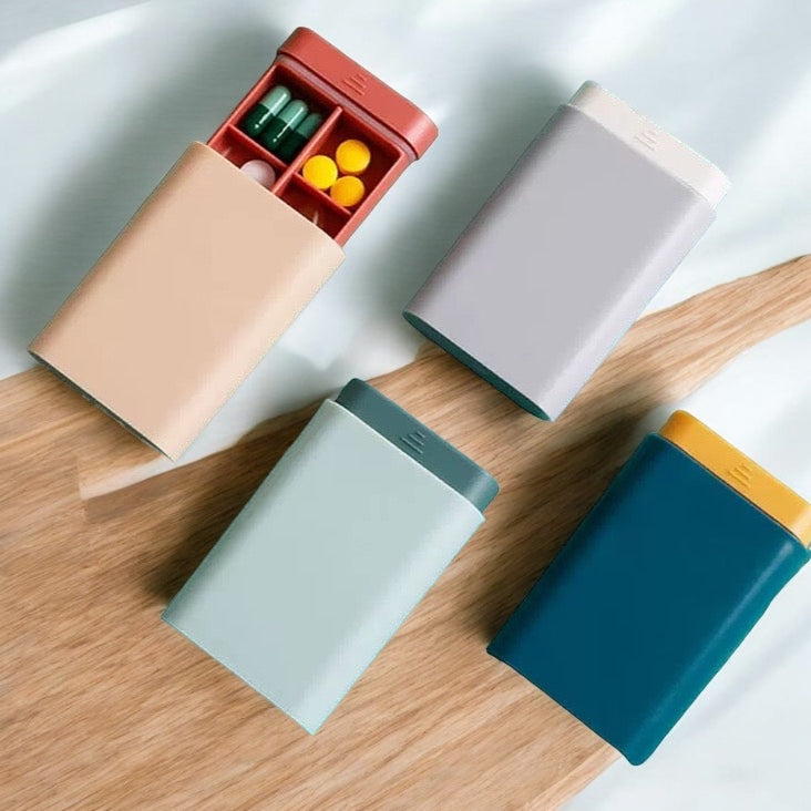 6 part Pill Organiser