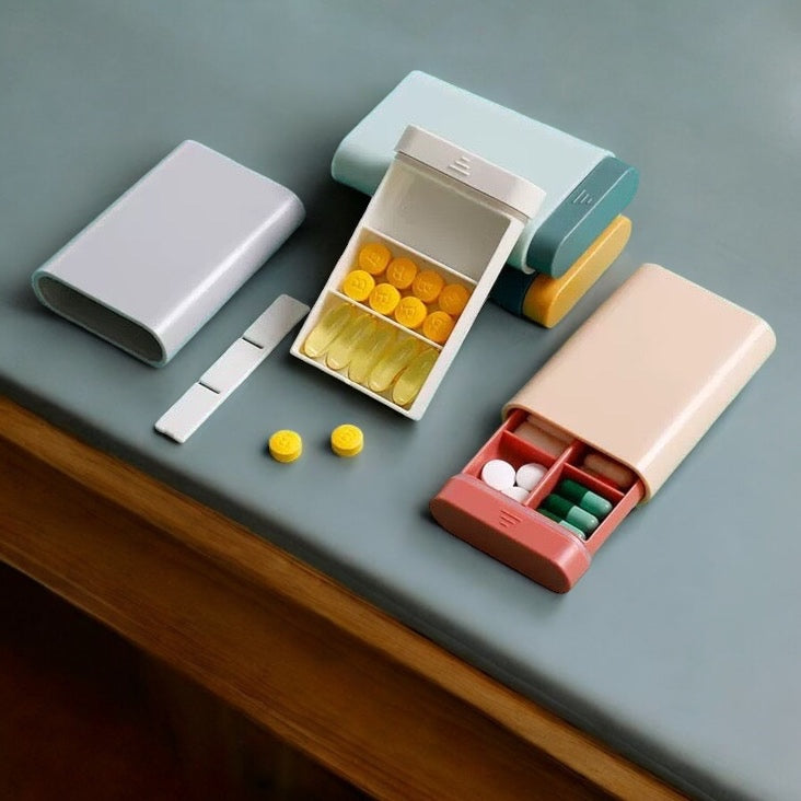 6 part Pill Organiser