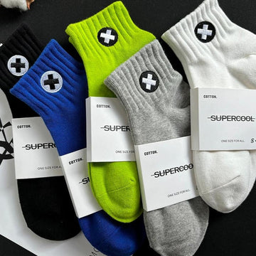 HOLA DEMO Super Soft Ankle Socks (Pack of 5 Pairs)