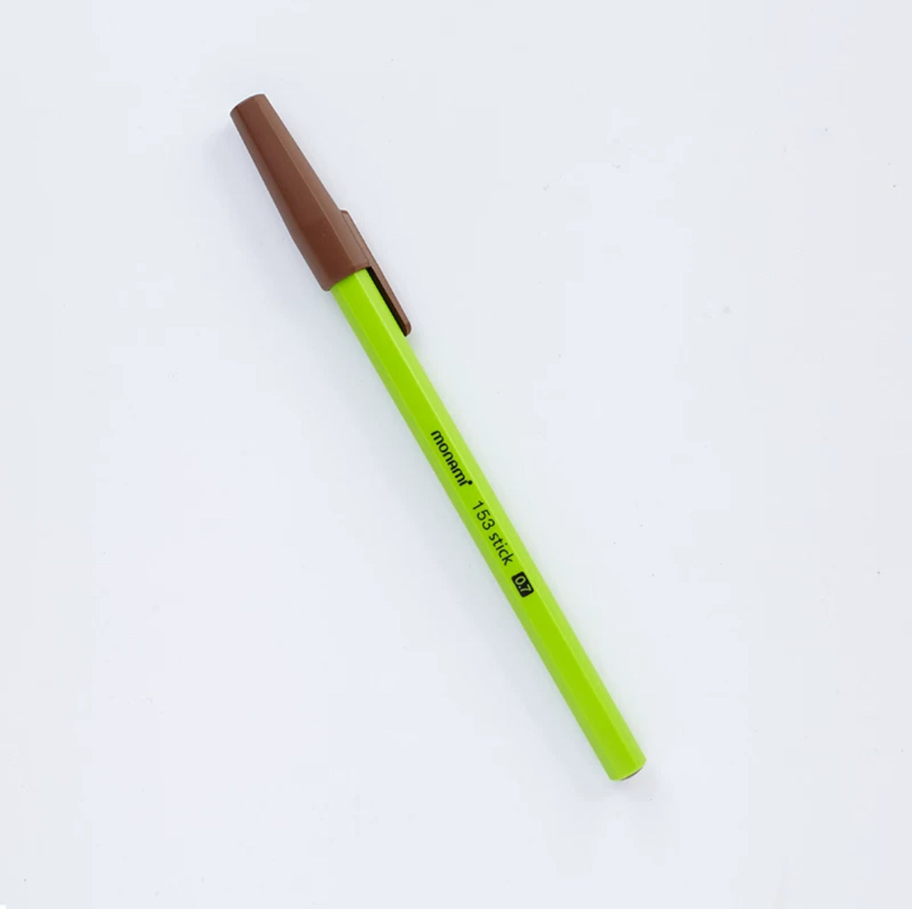 Korean Monami 0.7mm Black Ballpoint Pens (set of 12)
