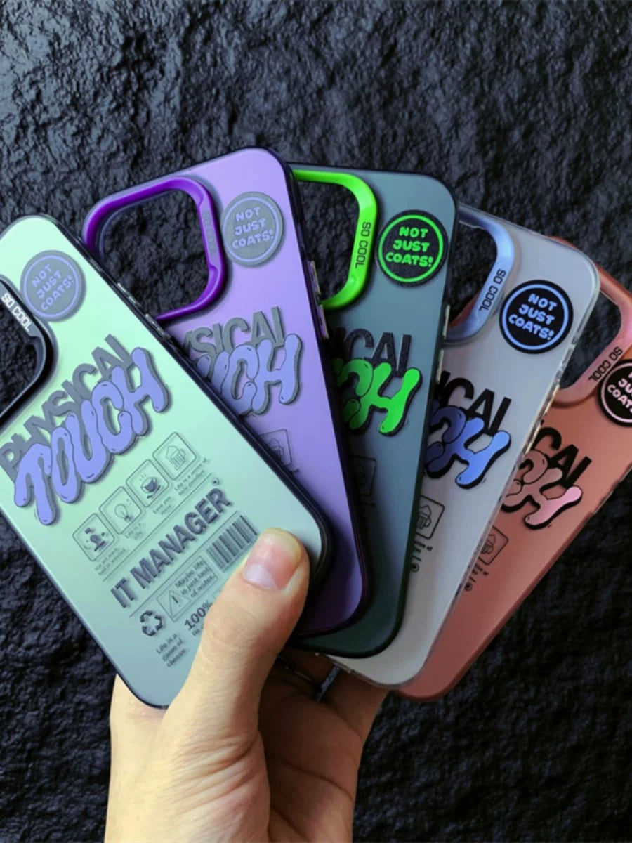Physical Touch iPhone cases