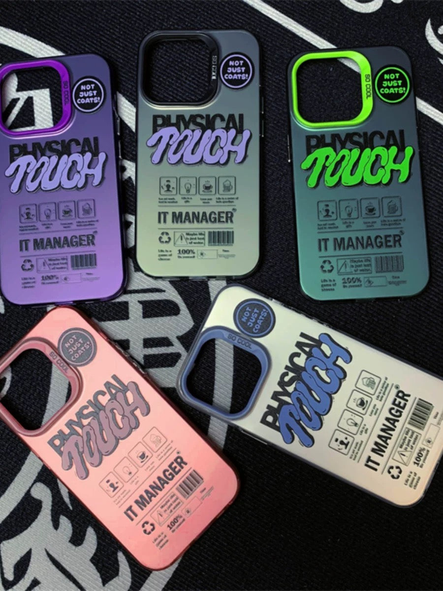 Physical Touch iPhone cases