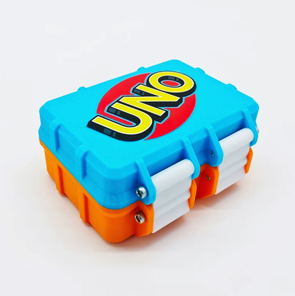 UNO Playing Cards Hard Shell Storage Case